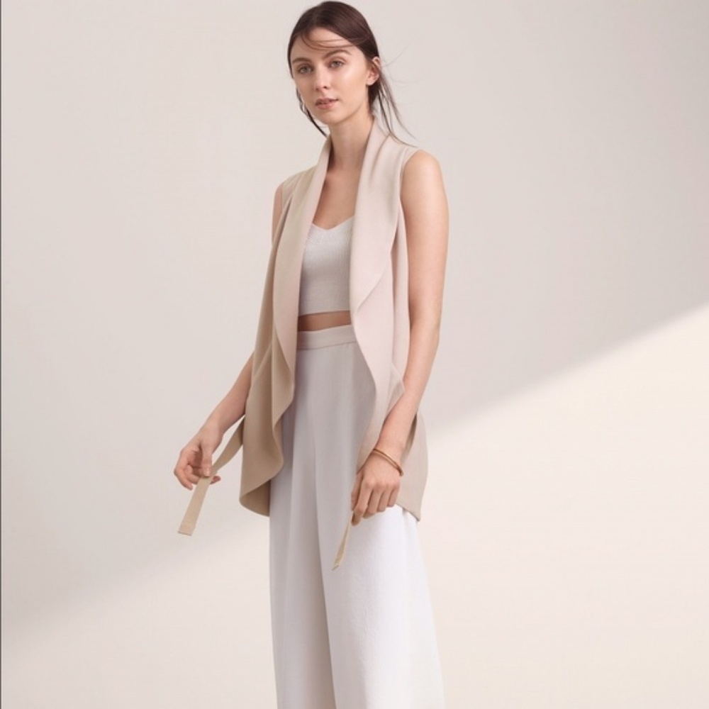 Aritzia Wilfred Normandie Jacket Vest